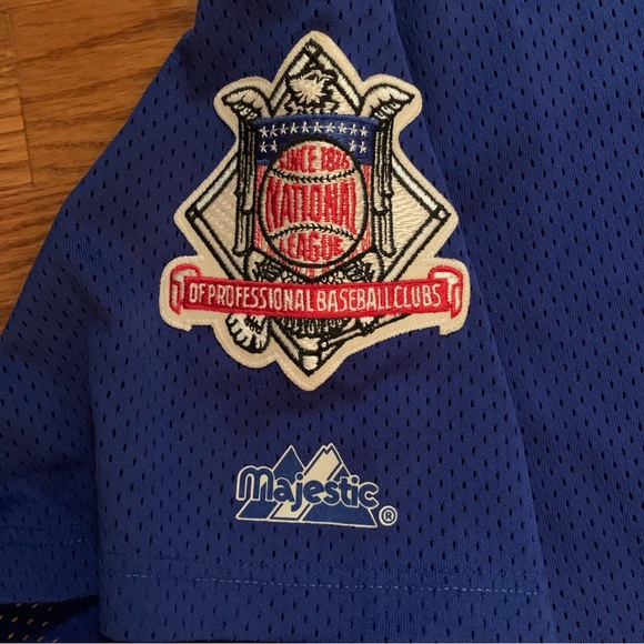 Vtg Chicago Cubs Mens Jersey Starlin Castro 13 Majestic Sewn Logo USA Baseball L - Picture 6 of 12